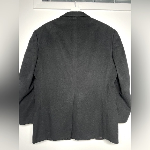 100% Cashmere Jacket black size 42R - Picture 2 of 10